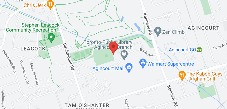 map of #716 -138 BONIS AVE